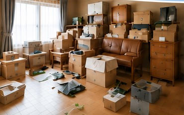 残置物撤去の作業事例